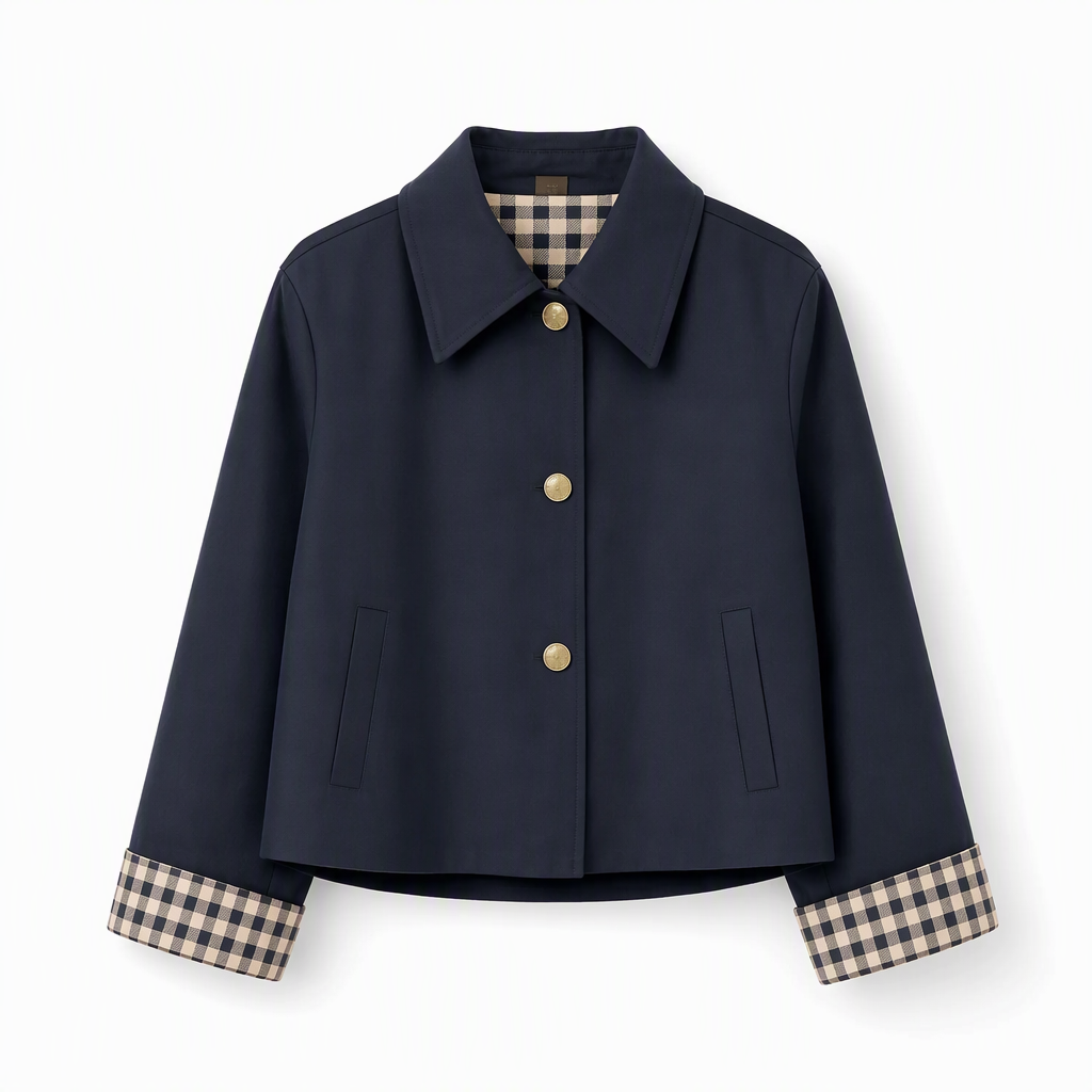 🔥50 % rabatt🍂🧥 Elegant og varm damefrakk for høst og vinter | Enkeltradet kåpe med lange ermer-26