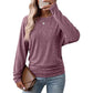 🔥49 % rabatt✨👚 Avslappet oversized-genser for kvinner | Rund hals, lange ermer og trendy rynkedetaljer