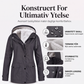 🔥50 % rabatt✨🧥 Damejakke med plysjfôr og hette | Vindavvisende, myk og varm til høsten