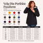 🔥50 % rabatt✨🧥 Damejakke med plysjfôr og hette | Vindavvisende, myk og varm til høsten