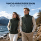 Tykk varmevest for vinteren – Unisex modell med koselig plysjfôring ✨❄️