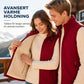 Tykk varmevest for vinteren – Unisex modell med koselig plysjfôring ✨❄️