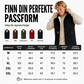Tykk varmevest for vinteren – Unisex modell med koselig plysjfôring ✨❄️