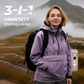 3-i-1 vanntett kvinnejakke – Beskyttelse mot regn, vind og kulde i ett plagg 🌧️❄️