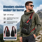 🎒 50 % rabatt | Skulderveske for menn – Smart organisering og kompakt komfort ✨🖤