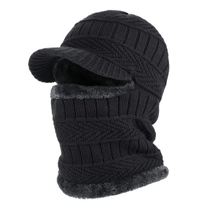 3-i-1 vinterlue med skjerm – Varm, alsidig og praktisk til vinteren 🔥🧢❄️