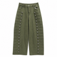 Dames retro jeans med høy midje og buede ben