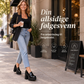 🔥50 % rabatt! Plattformloafers for kvinner med tykk hæl