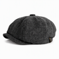 Vintage britisk newsboy-lue – Klassisk åttekantet flat lue for menn og kvinner ✨🧢💫