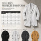 Klassisk enkeltknapps trenchcoat for menn – Førsteklasses vindjakke til business og fritid ✨🧥💼