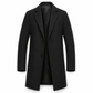 Klassisk enkeltknapps trenchcoat for menn – Førsteklasses vindjakke til business og fritid ✨🧥💼