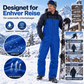 Vanntette skibukser med seler for herrer og damer – Trygg og tørr på fjellet ✨🎿❄️