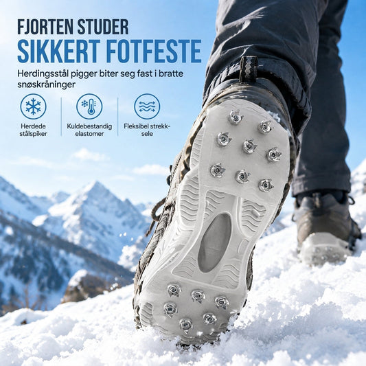 Sklisikre kjettinger og broddtrekk for fotturer – Sikkerhet på snø og is ✨🥾❄️