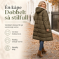 Vendbar, polstret kåpe med hette – Slank passform og dobbel stil ✨🧥💫