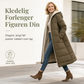 Vendbar, polstret kåpe med hette – Slank passform og dobbel stil ✨🧥💫