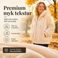 Varm vinterjakke med hette for kvinner – Myk, lun og vinterklar ✨🧥❄️