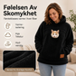 Hettegenser med plysjfôr og dyremotiv, for både menn og kvinner – et varmt og søtt vinterantrekk ✨🐶🧥