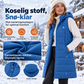 Midtlang hettevest for kvinner – Varm, myk og stilren ✨🧥🌸