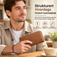 Lang herrelommebok med glidelås – Stor kapasitet og multifunksjonell kortholder ✨👛💼