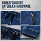 Uformelle vaskede denim joggebukser for menn – Med mansjettkant ✨👖🧺