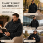 Herre vintergenser med fleecefor og jacquardmønster – Varm pullover til utendørs bruk ✨👕❄️