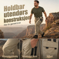 Herre flerlommes cargobukser til utendørs bruk – Praktisk, robust og komfortabel ✨👖🌲