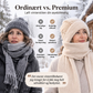 Varmt hette-skjerf for kvinner – Mykt og koselig til vinterbruk ✨🧣❄️