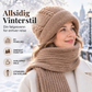 Varmt hette-skjerf for kvinner – Mykt og koselig til vinterbruk ✨🧣❄️