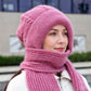Varmt hette-skjerf for kvinner – Mykt og koselig til vinterbruk ✨🧣❄️