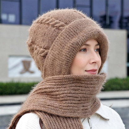 Varmt hette-skjerf for kvinner – Mykt og koselig til vinterbruk ✨🧣❄️