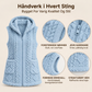 Langermet genser i vaffelstrikk for kvinner – Myk og stilfull hverdagsfavoritt ✨🧶🍂