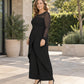 Elegant mesh-drakt for kvinner med ermer og overliggende skjørt – Stilfullt og feminint antrekk ✨👗💫