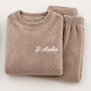 Koselig pyjamasset i korallfløyel for kvinner – Varmt og mykt til kalde netter ✨🌙🧸