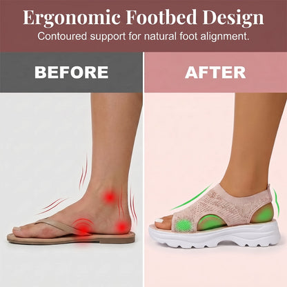 👡🔥 Γυναικεία αναπνεύσιμα σανδάλια πλατφόρμας από πλέγμα – Ελαφριά, αναπνεύσιμα και άνετα – Πληρωμή με αντικαταβολή ✨✅